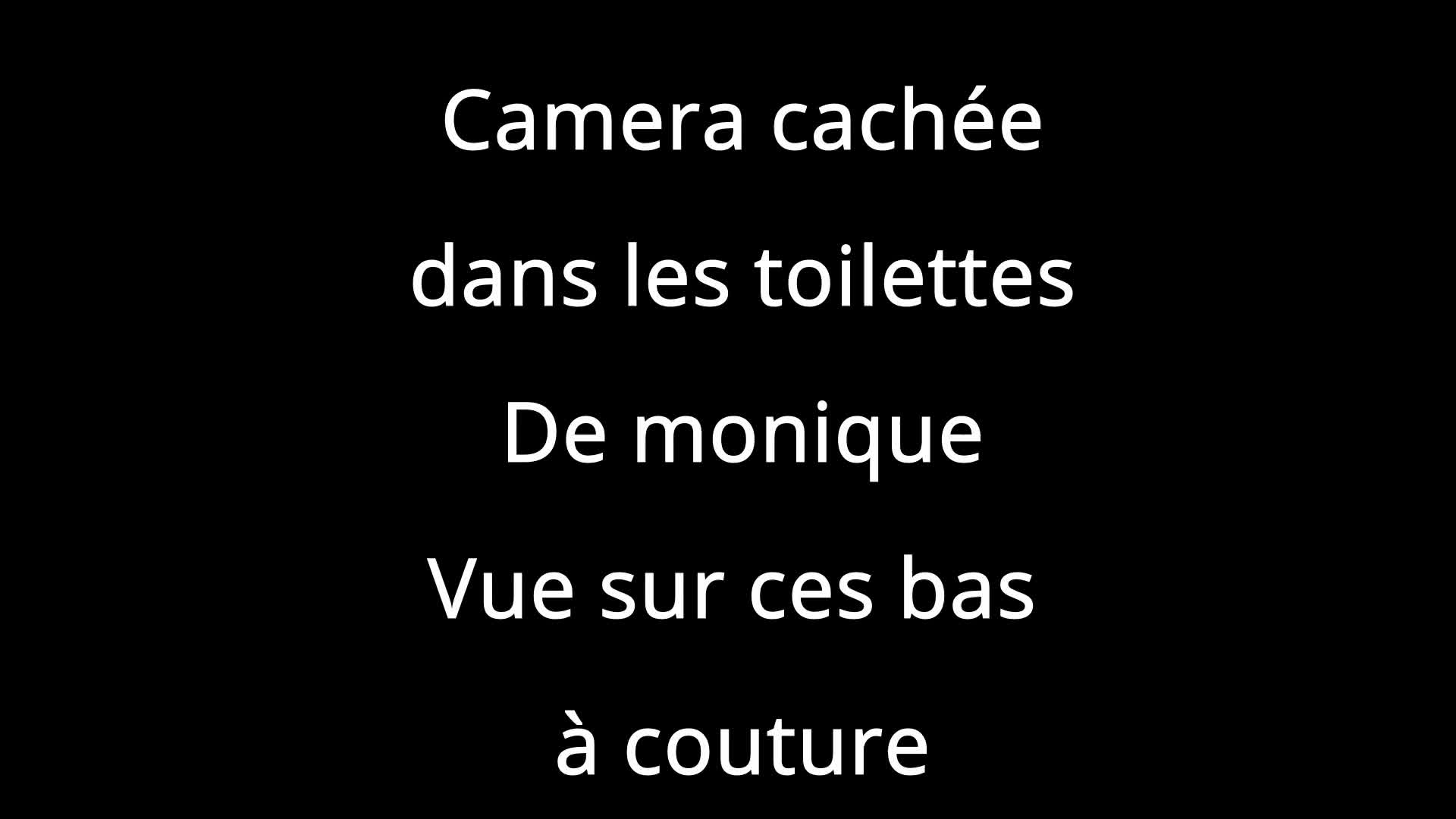 Кэш камеры в туалетах Monique Vue sur ces bas &agrave; мода (1)