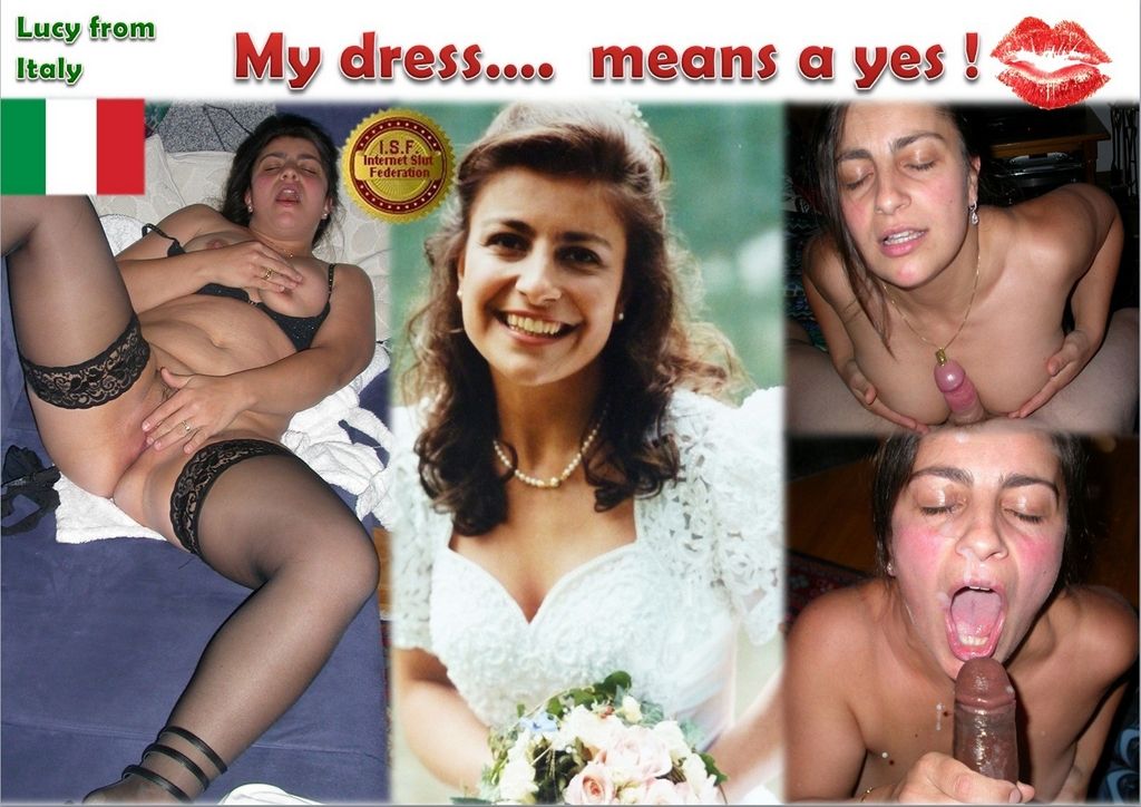 Bride dressed undressed 1381