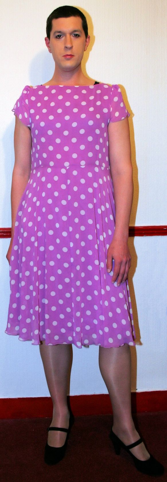 Chris Millett - Pink dress & tights_5767812522_o