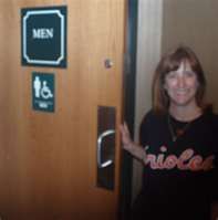 Yes I'm Going Into The Mens Restroom