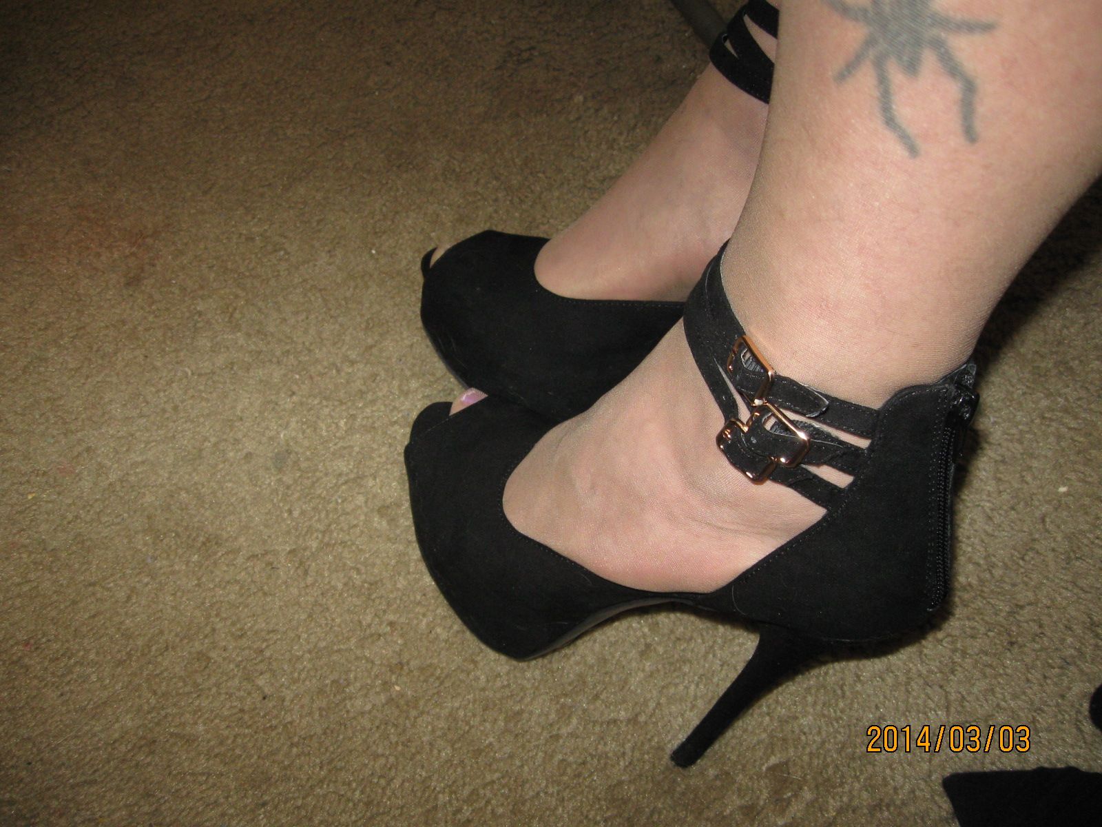 black heels 009