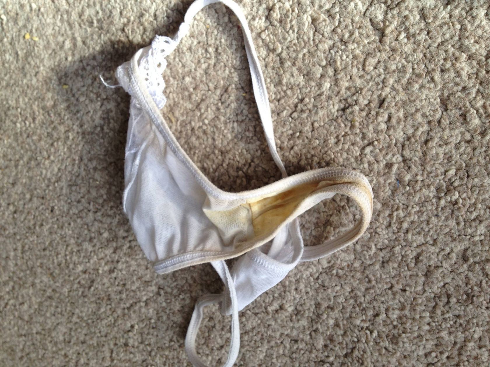 My well worn smelly thong.