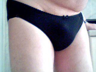 Black knickers