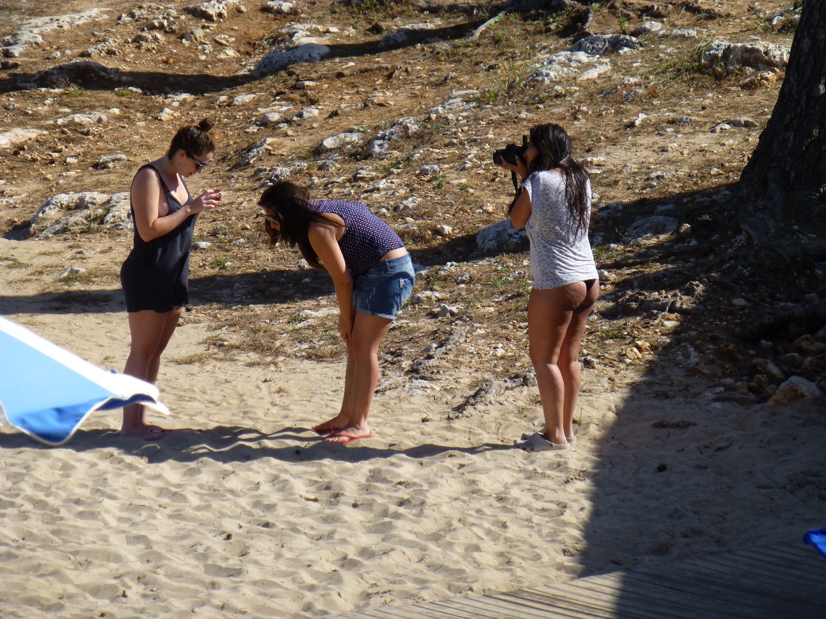 Girls on the beach