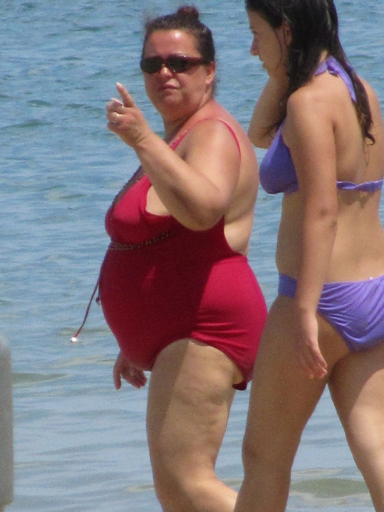 Italian beach big belly 2