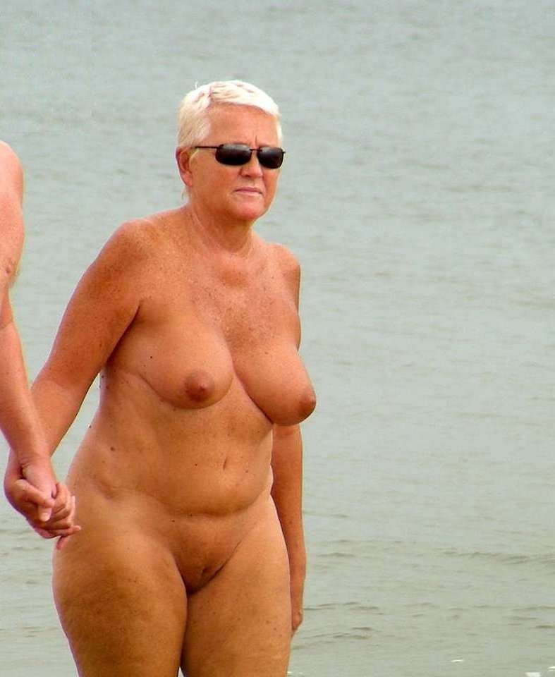 Nudist granny