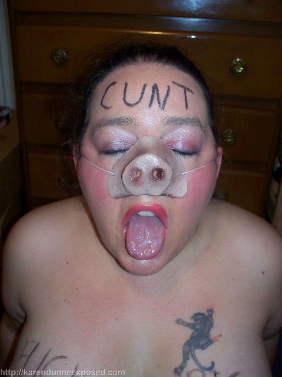 Fat Fuck Pig Karen Dunne 36