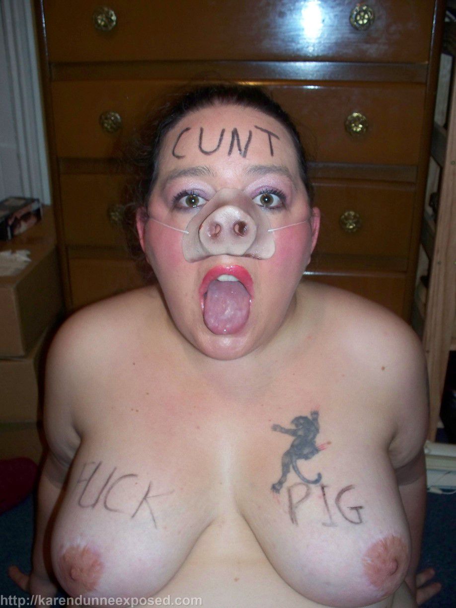 Fat Fuck Pig Karen Dunne 37
