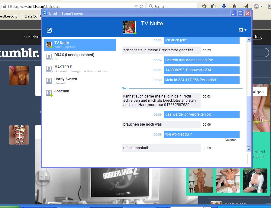 TeamViewer Id 224 117 956 Pw karl69