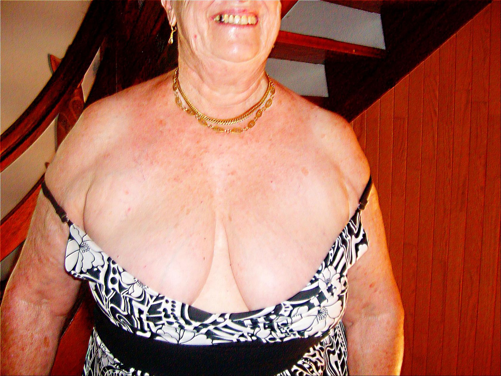 Granny big tits