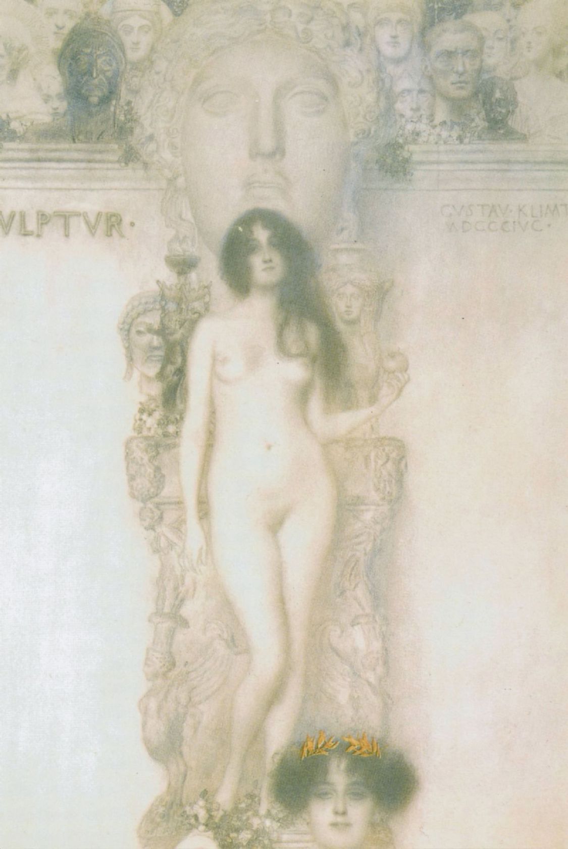 Abrupt Clio Team 1896 Klimt Gustav, Eve, allВgorie de la sculpture Eve, allegory of the sculpture