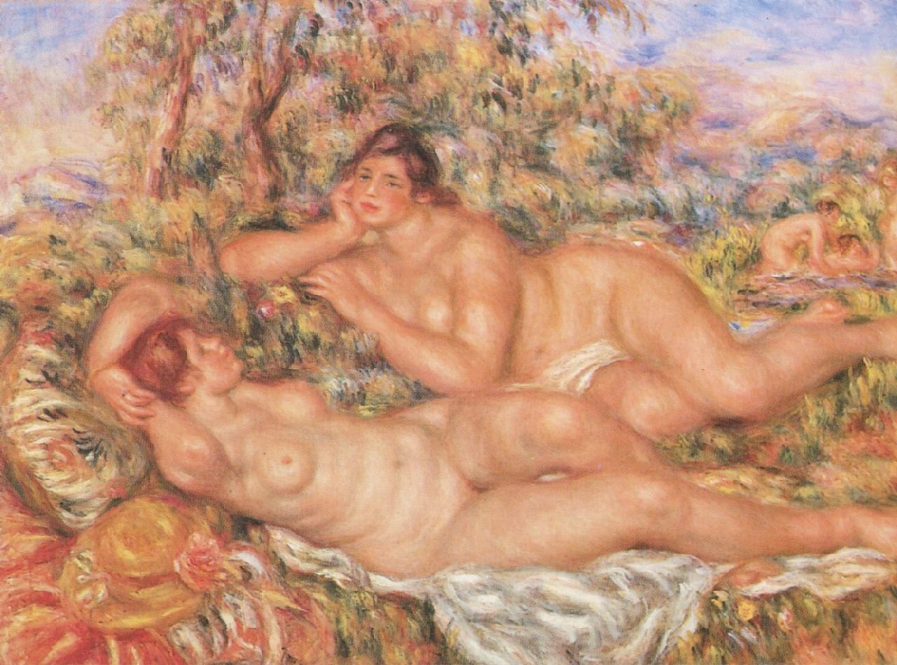 Abrupt Clio Team 1918-1919 Renoir Auguste, les Baigneuses bathers