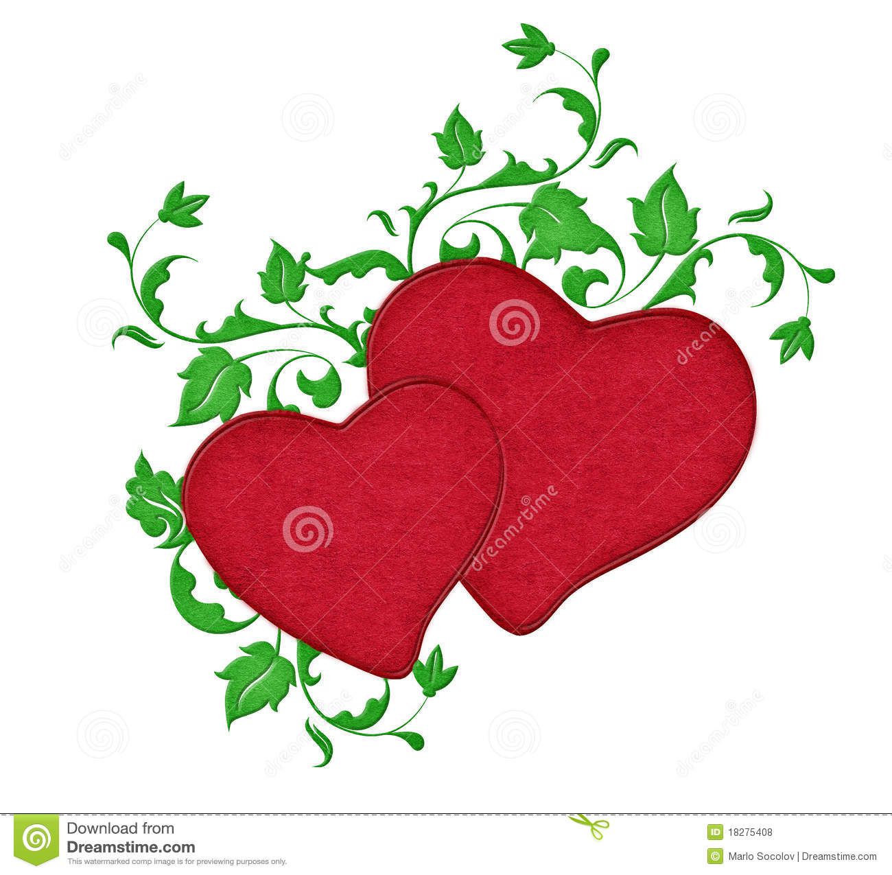 two-red-hearts-vines-18275408