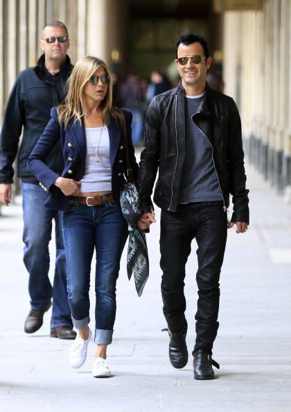 Justin Theroux - The couple recently Married