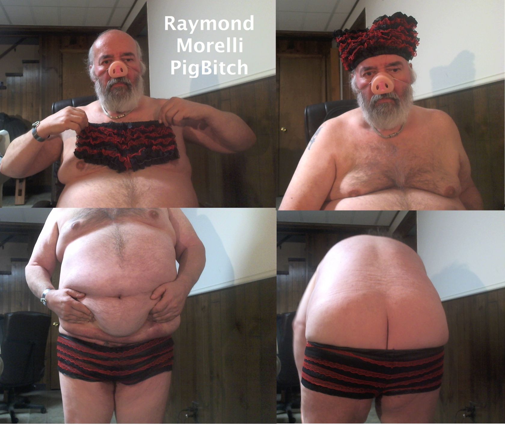 Raymond Morelli PigBitch  ruffled panties