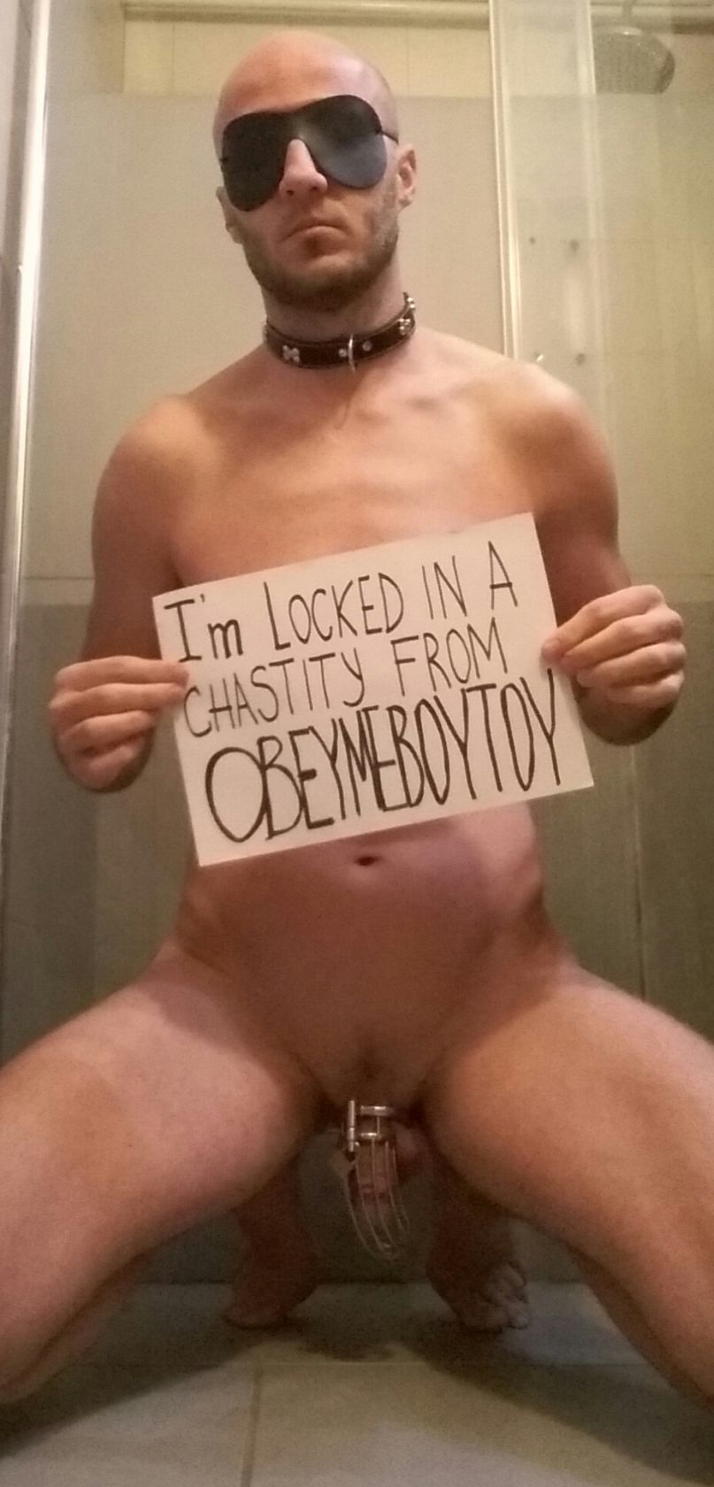 My online Mistress locked me in a chastity