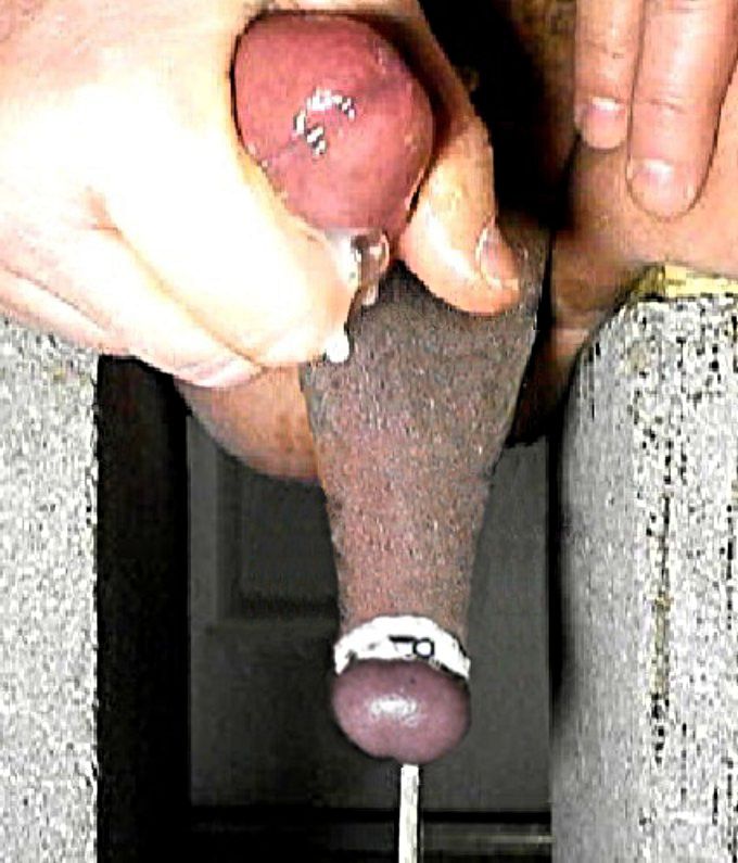 8  hoseclamped and stretched and cum