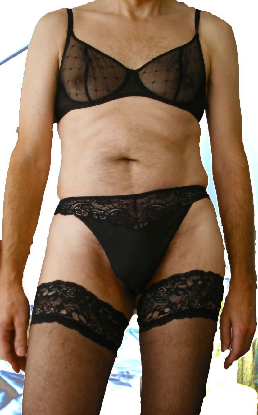 Me in lingerie