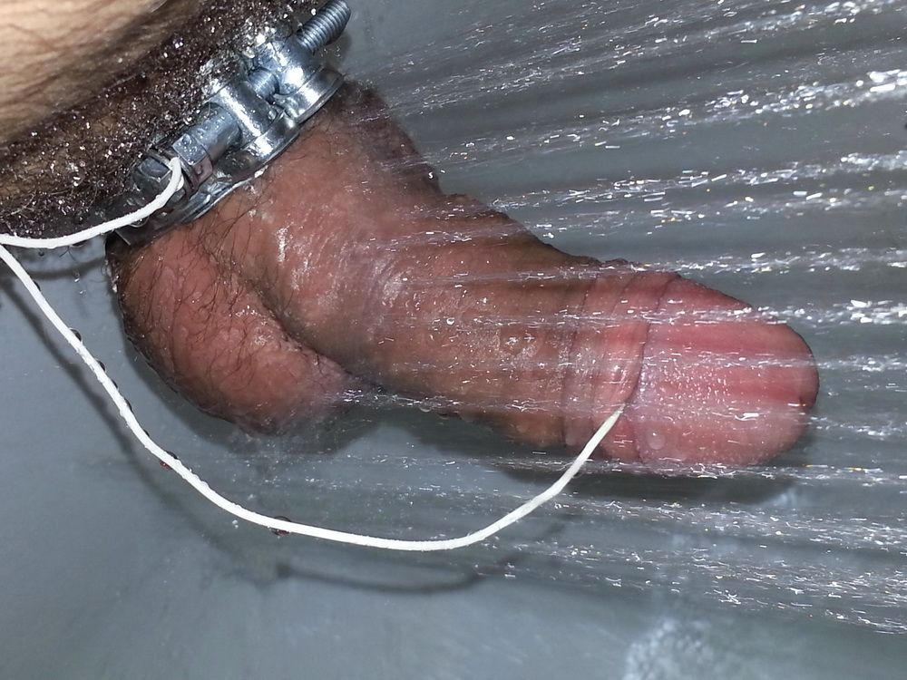 E-Stim in the shower