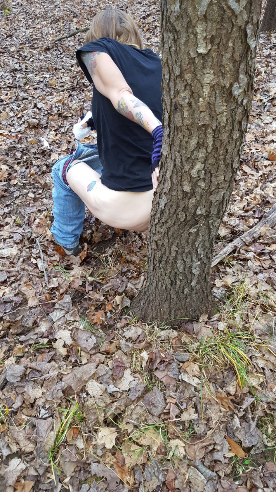 135187753279 - my wife peeing in the forest no you cant
