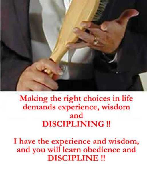 Domestic discipline