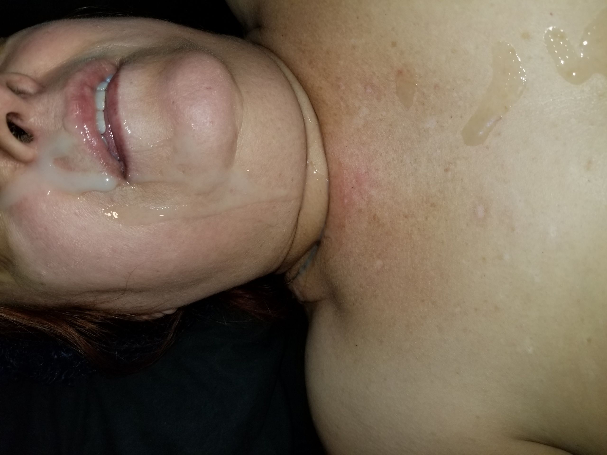 Laurie Covered in Cum
