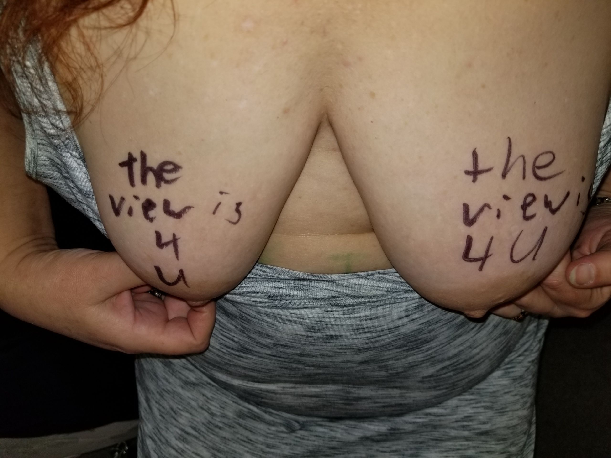 Laurie Shows her TITS