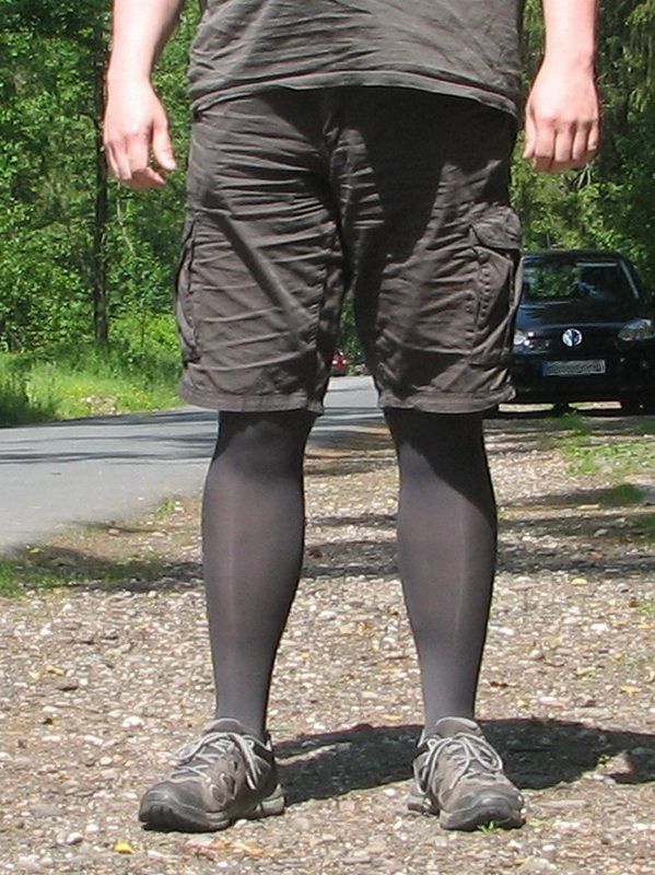 Strumpfhose mit kurzer Hose