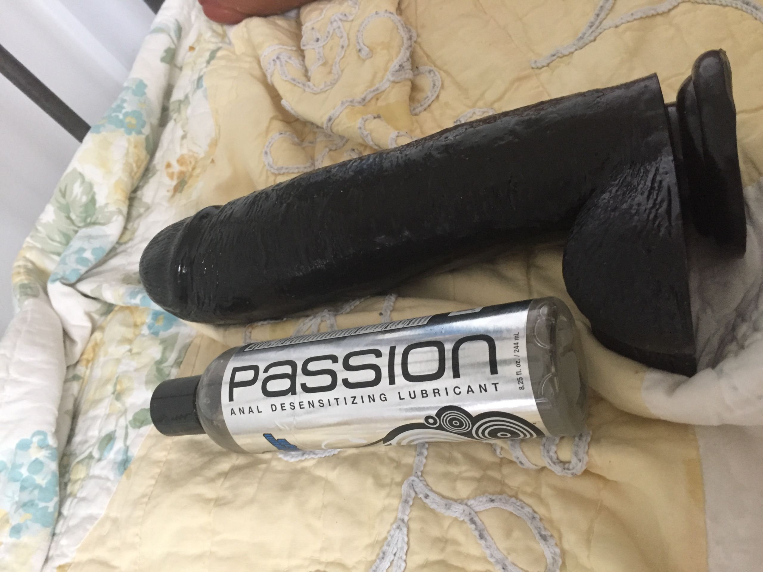 Eden 11" Black dildo