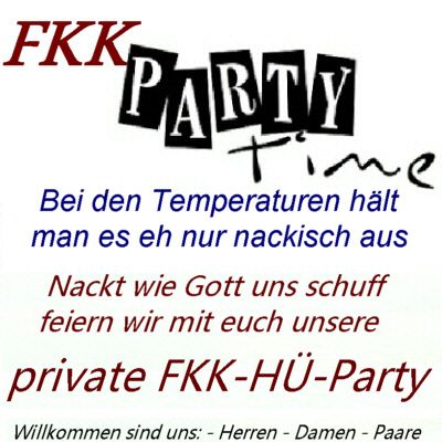 fkk-party am 09.06 ab 19 Uhr