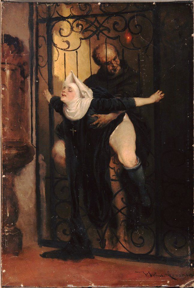 El pecado - Heinrich Lossow (Alemania, 1880)