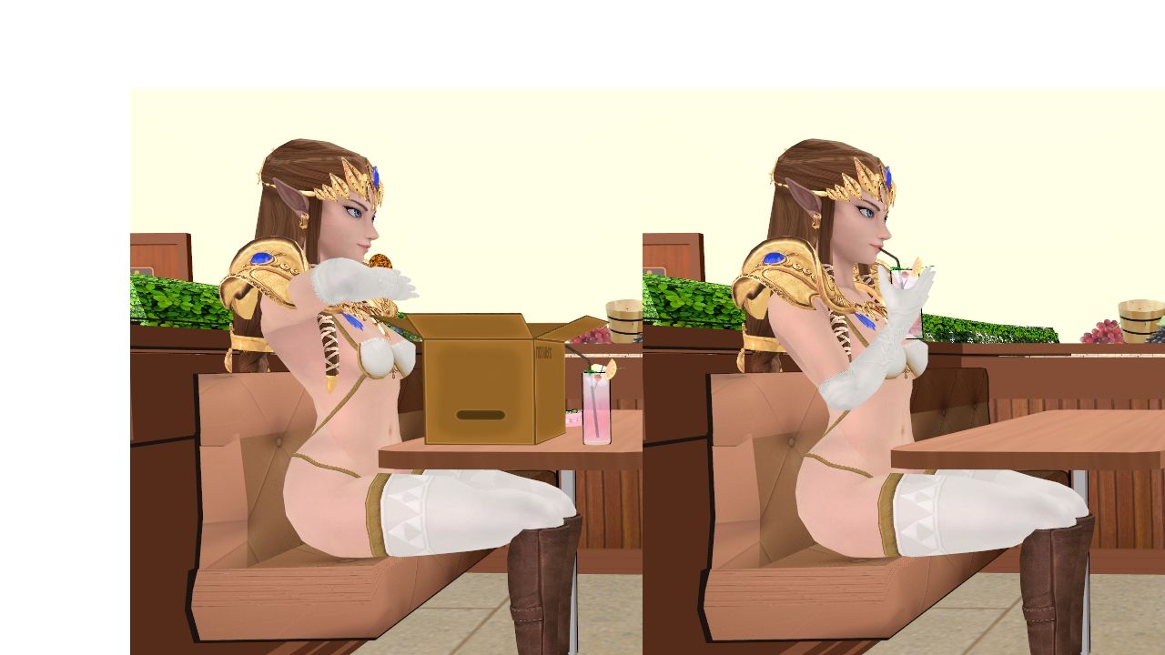 Zelda Eating & Drinking