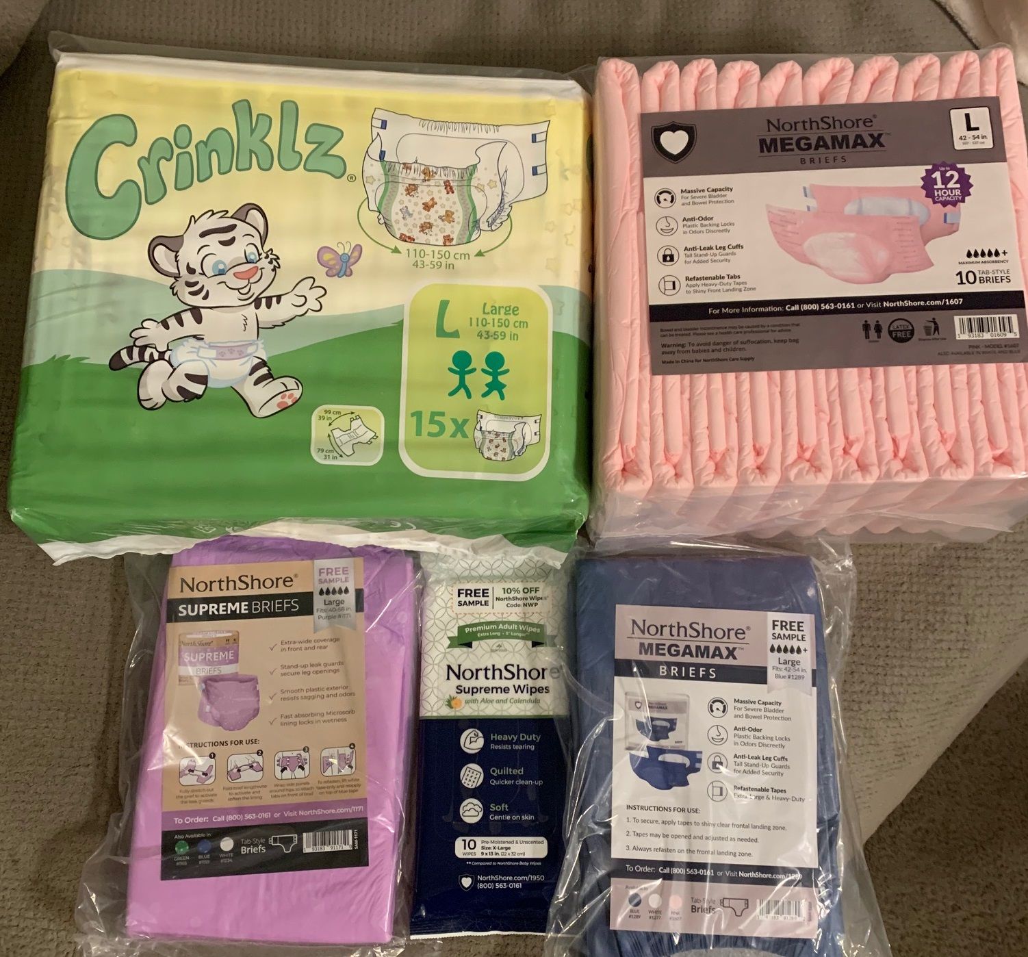 NorthShore Diaper Haul