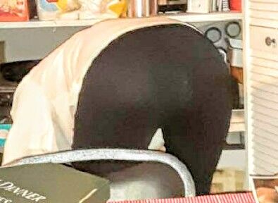 My Sister bending over. Please Comment.