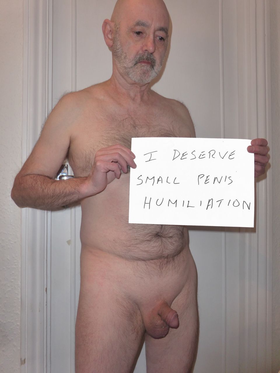 I deserve small penis humiliation