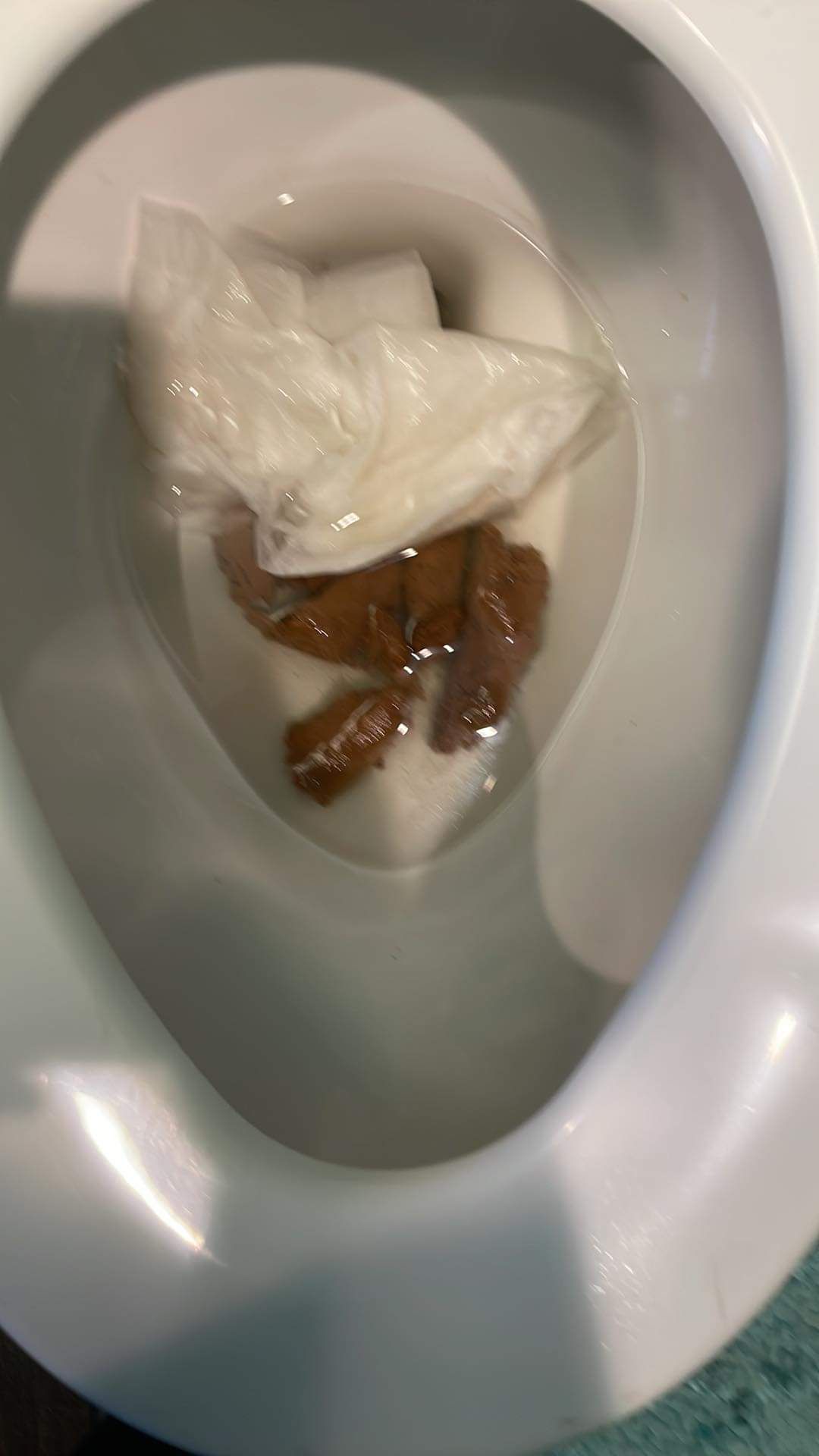 Toilet poop