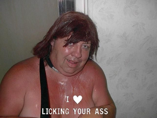 I LOVE LICKING YOUR ASS