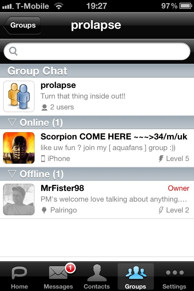 Prolapse Iphone Group