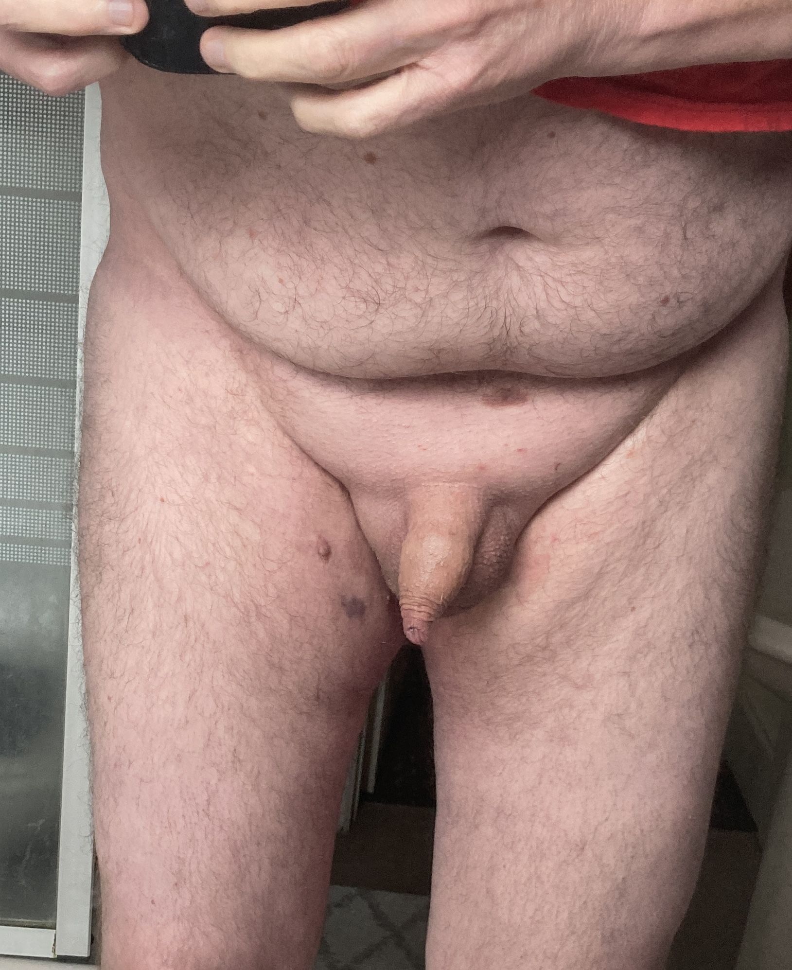 Shaved pubes