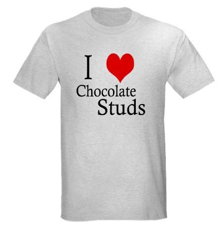I H chocolate studs
