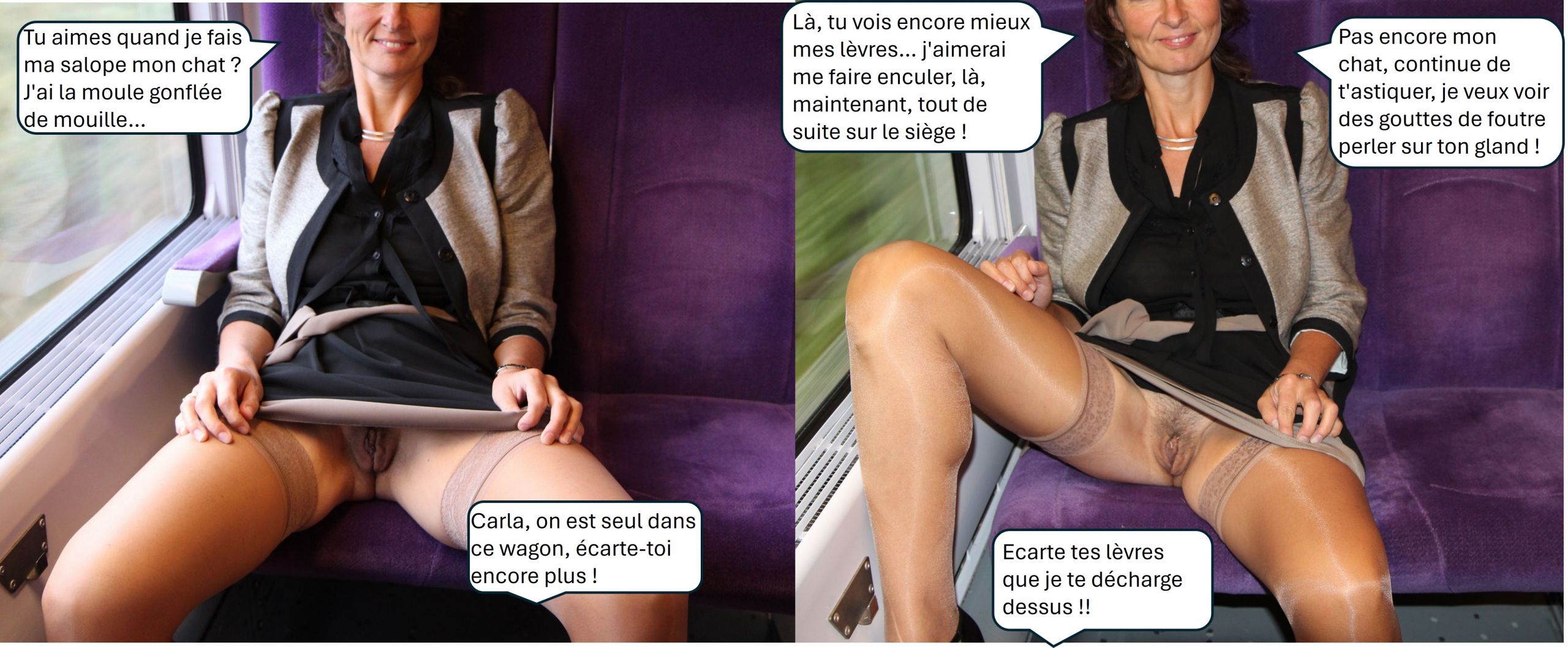 Carla dan le train 2