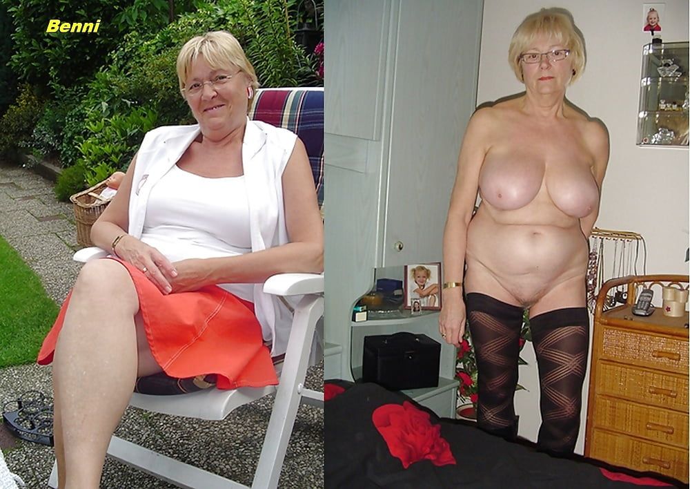 Bennis tolle Titten Mature_dressed_undressed