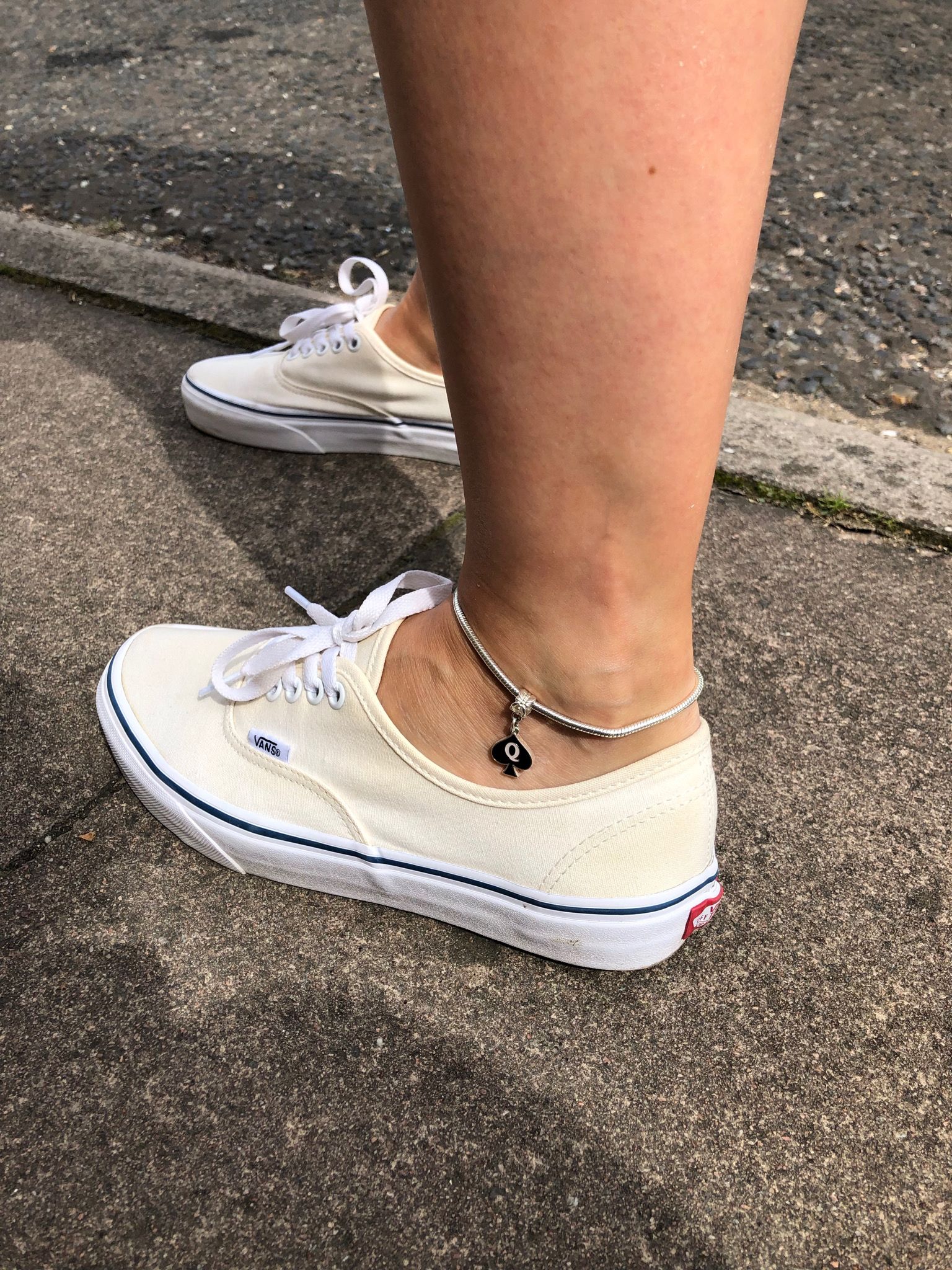 Spade Anklet