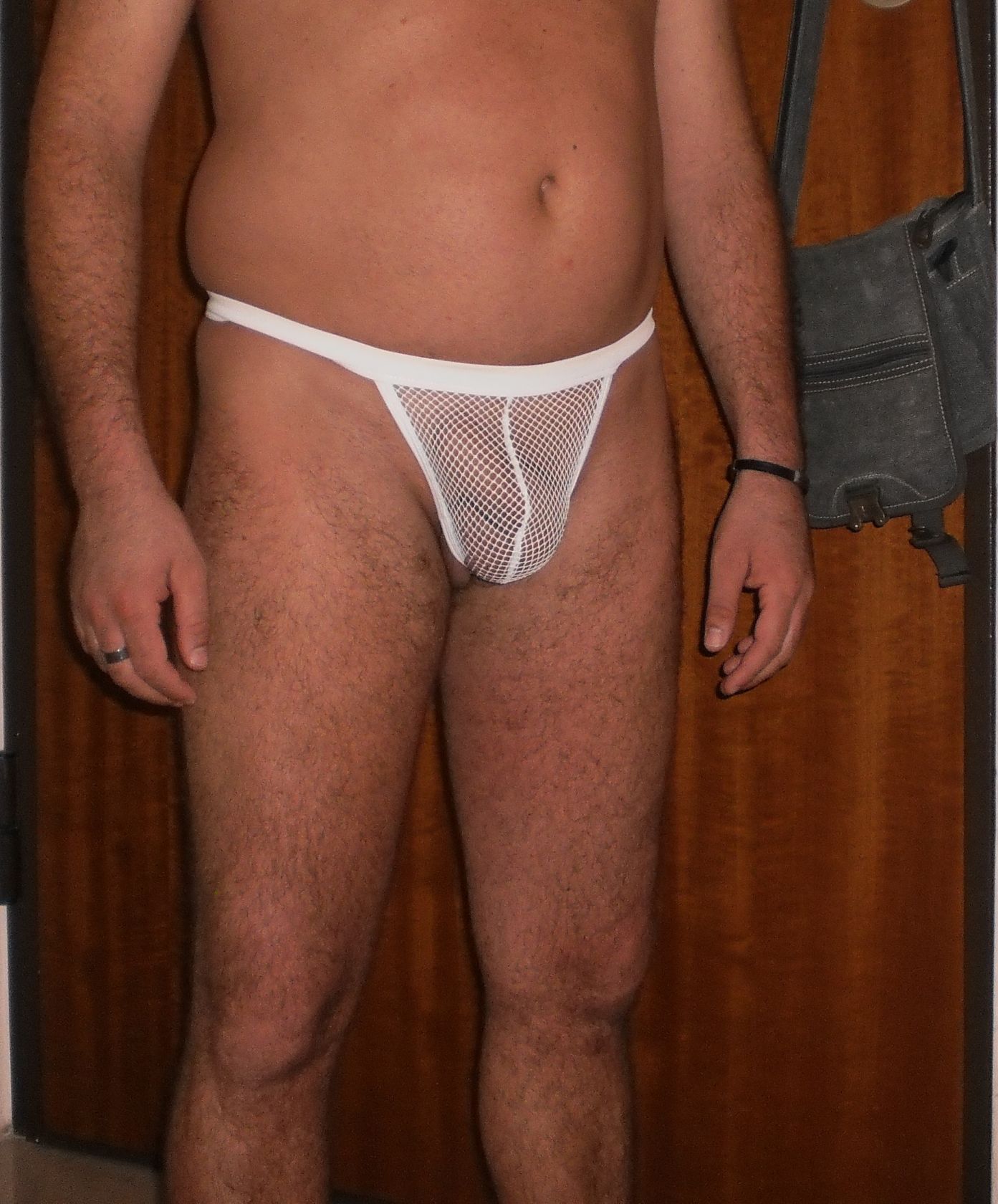 Nico's White Net G-STRING 2