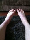 My toes, my rug
