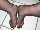 Yummy Cummy Nylon Feet