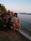 My MILF wife - little evening walk in Croatia - showing cunt, outdoor, public, upskirt 03
