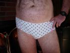 male poke dot panties