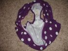 Purple White Dots Dirty Panty