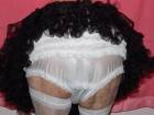 White Frilly knickers 05